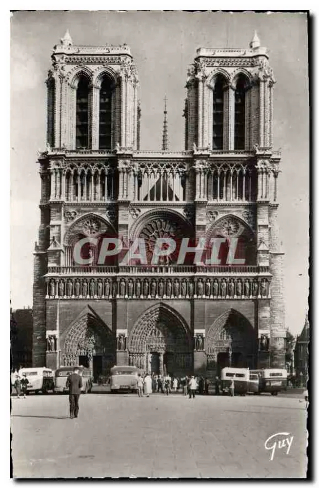 Notre-Dame de Paris — Fassade (1163-1260) — André Laconte & Guy - Vorderseite