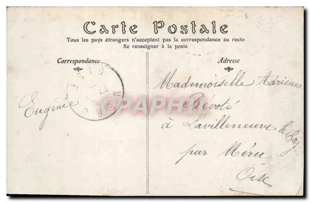 Paris - A Avenida dos Campos Elísios — vista em direção ao Arco do Triunfo — ND Fot. n°65 - Verso