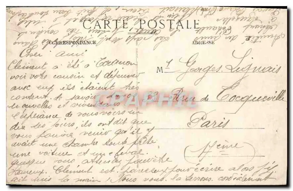Fontgombault — Os Rochedos — E. Ferraguin, fot.-escr., Le Blanc - Verso