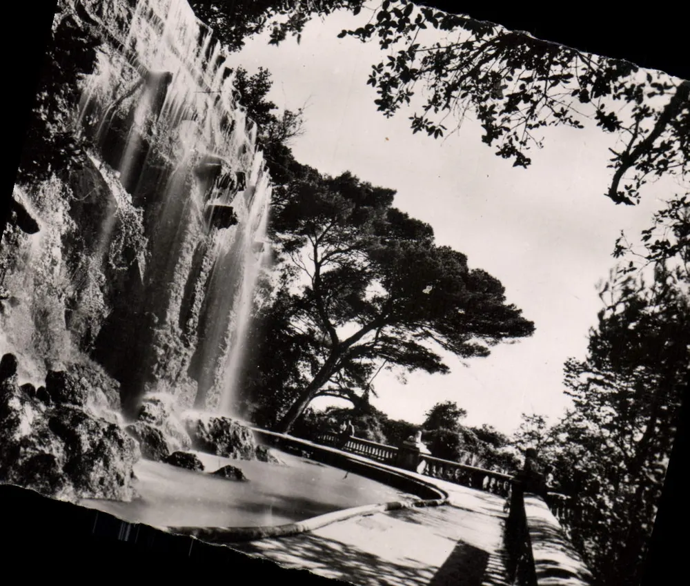 Cascades do Castelo — Nice — Costa do Azul — L. Gilletta, Editor - Frente