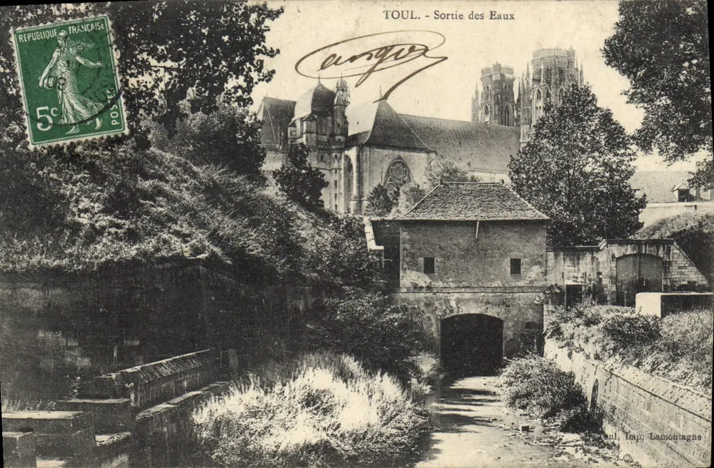 TOUL - Saída das Águas — Imp. Lamontagne - Frente