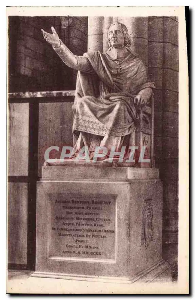 Die Kathedrale — Das Denkmal von Bossuet — Verlag: Lévy, Meaux - Vorderseite