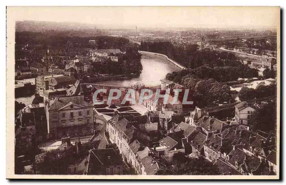 Ausblick auf die Marne von der Kathedrale — Meaux — Verlag Lévy et Reuillon, Paris - Vorderseite