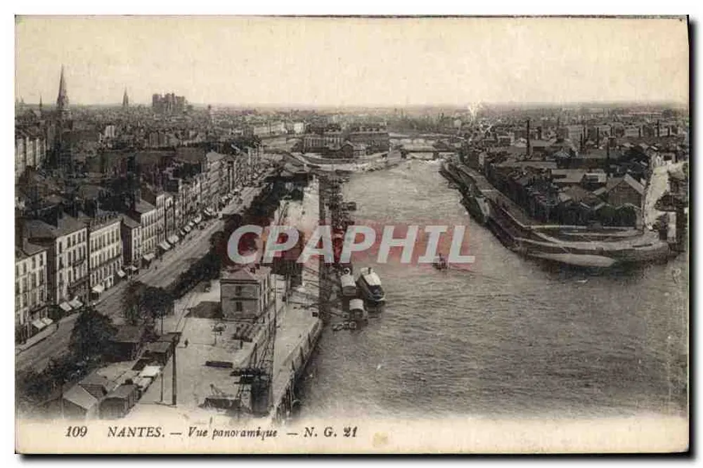 NANTES — Vista panorâmica — N.G. 21 - Frente