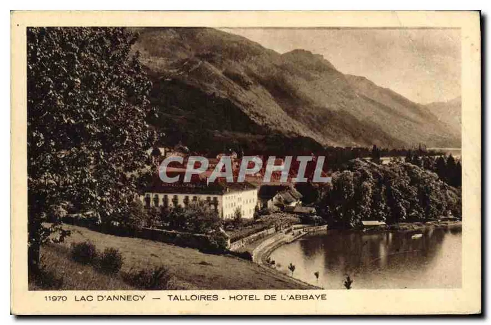 See Annecy — Talloires — Hotel de l'Abbaye — Verleger Braun & Cie, n° 11970 - Vorderseite