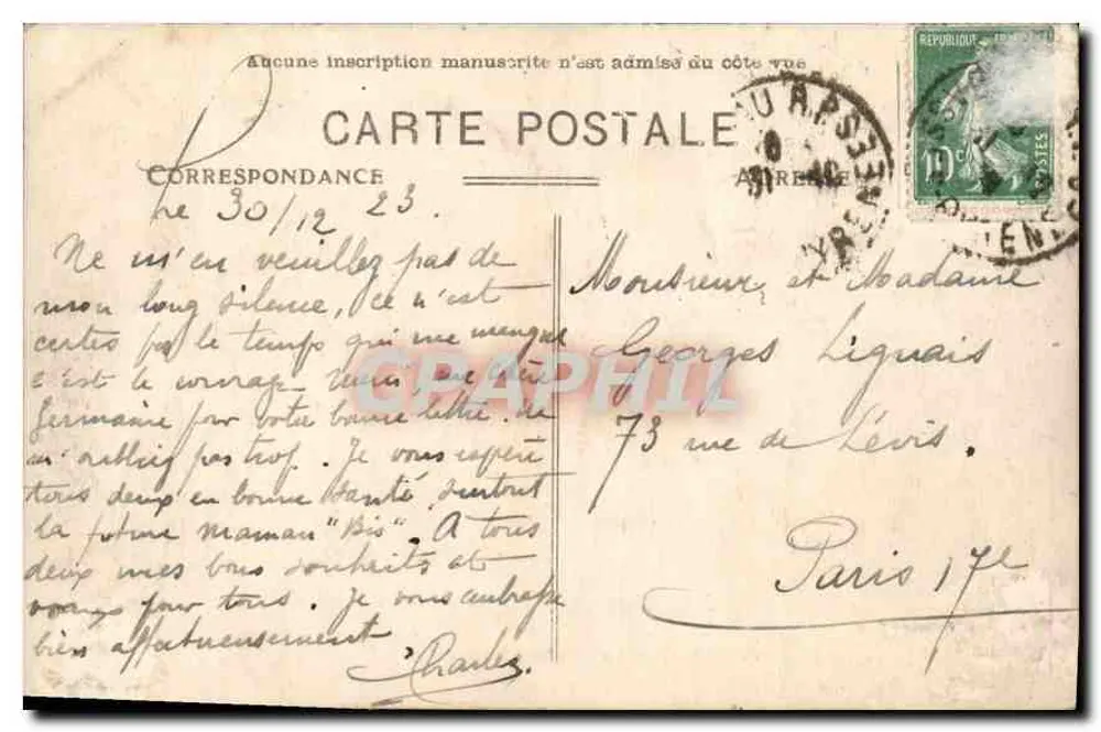 Pau — A Cadeia dos Pirineus — Carrach, editor - Pau, C. C. - 146 - Verso