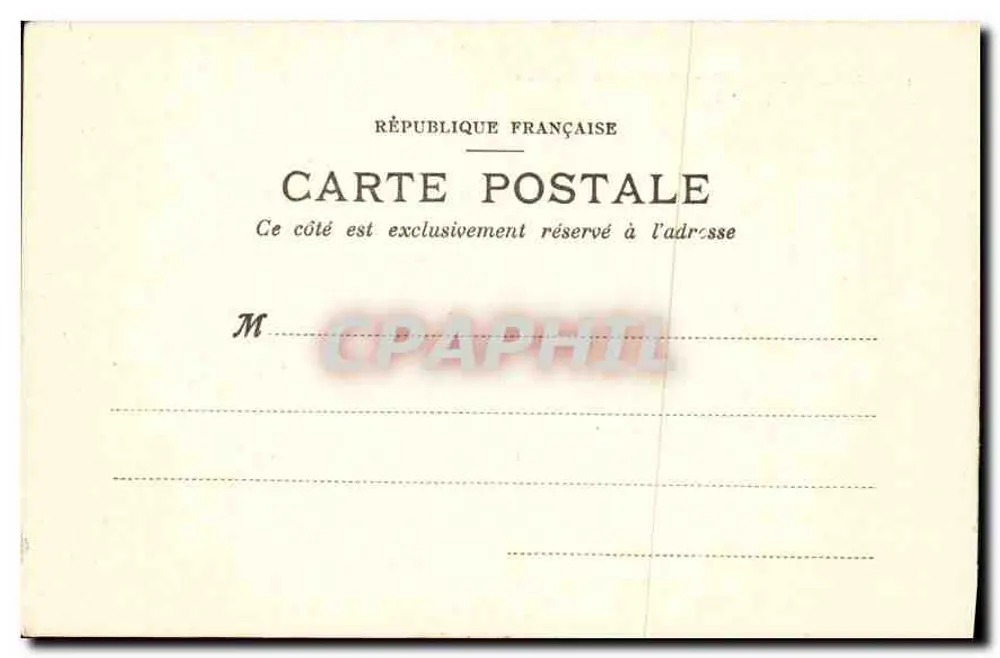 Valrèas - Der Turm aus dem Garten der Cure (12. Jahrhundert) — Éditions J. Bruu et Cie, Carpentras, n°12 - Rückseite