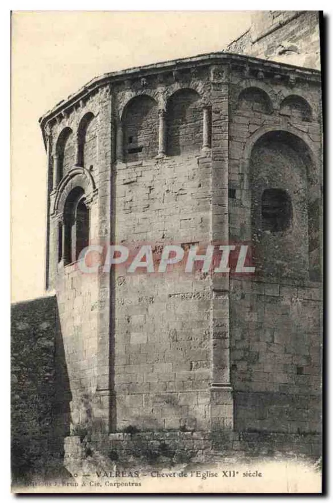 Valreas — Cappella della chiesa del XII secolo — Edizioni J. Brub & Cie, Carpentras - Recto