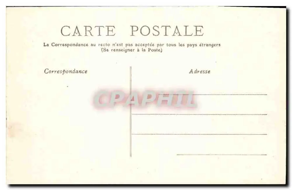 Brive, Innenansicht der Kirche St-Martin, der Altar — B.G. — Nr. 297 - Rückseite