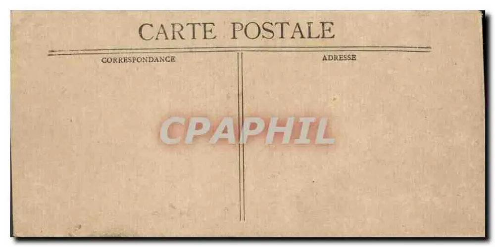 Bordeaux — Cours du XXX Juillet — unbekannter Verlag, Seriennummer nicht sichtbar - Rückseite
