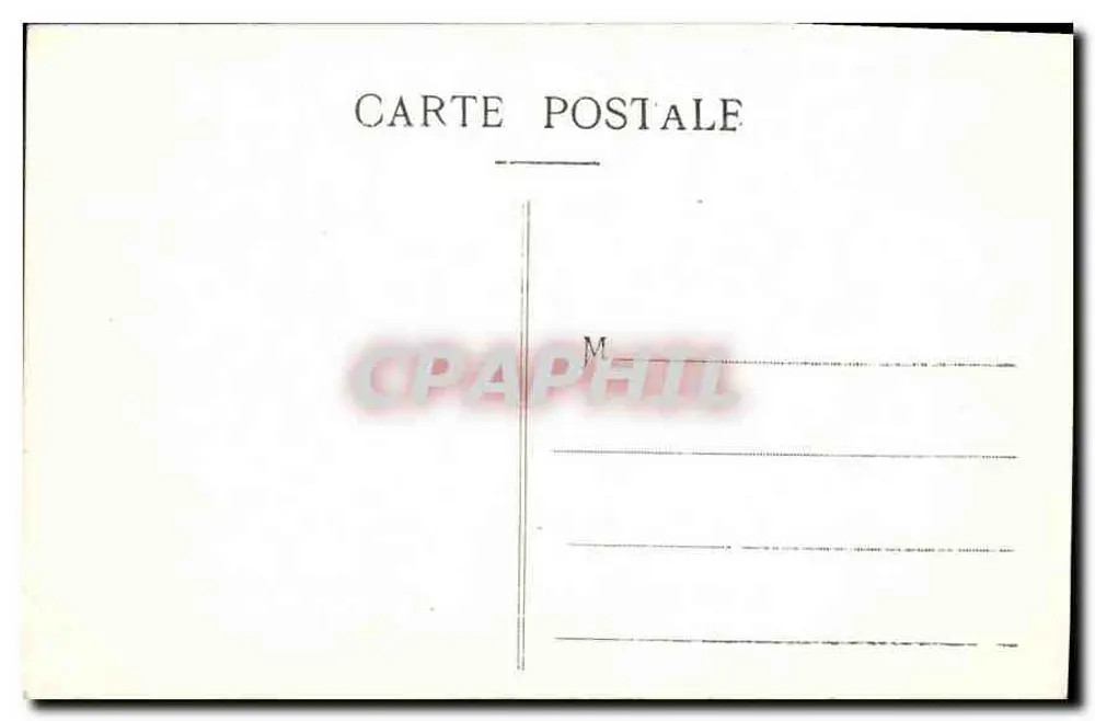 Wohnhaus von Jean-Jacques Rousseau — Les Jardins — Coll. L. Animal, Chambéry, n° 1071 - Rückseite