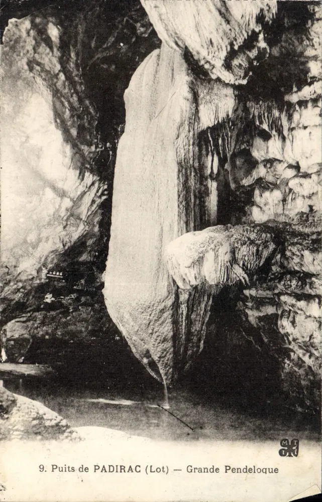 Puits de PADIRAC (Lot) — Grande Pendeloque — MIT - Frente