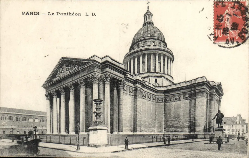 Paris — O Panteão — L.D. - Frente