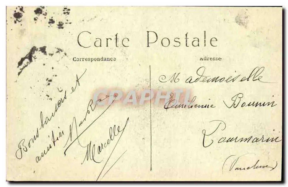 Paris — O Panteão — L.D. - Verso