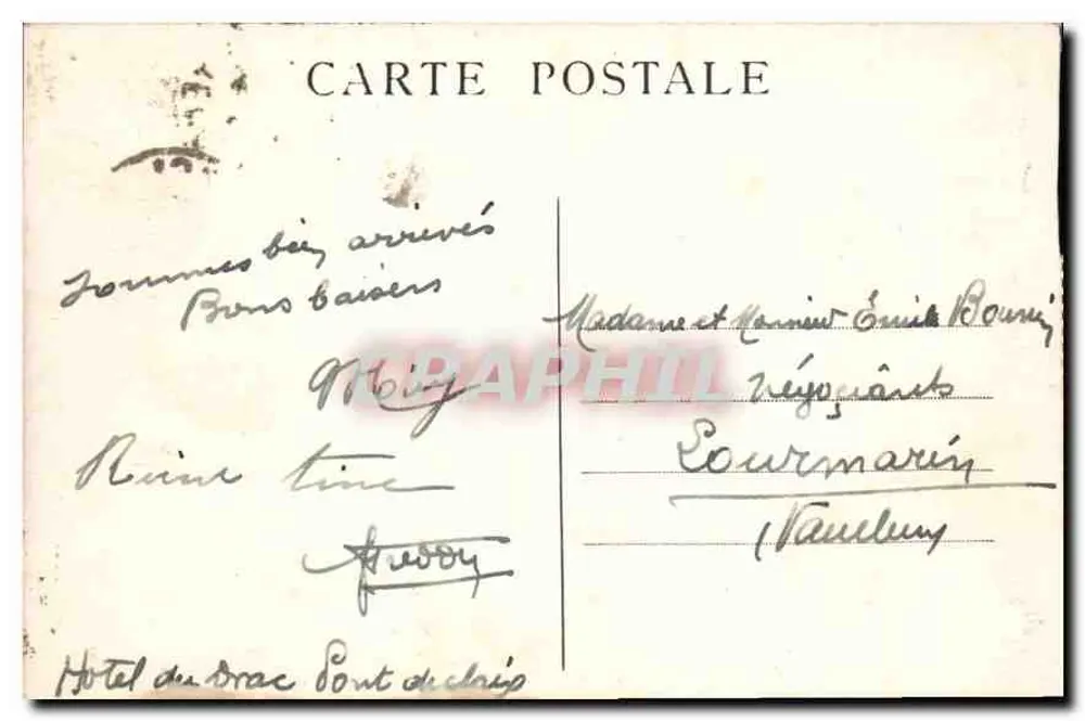 Grenoble — Vista geral e o Moucherotte (1906 m.) — 035 - Verso