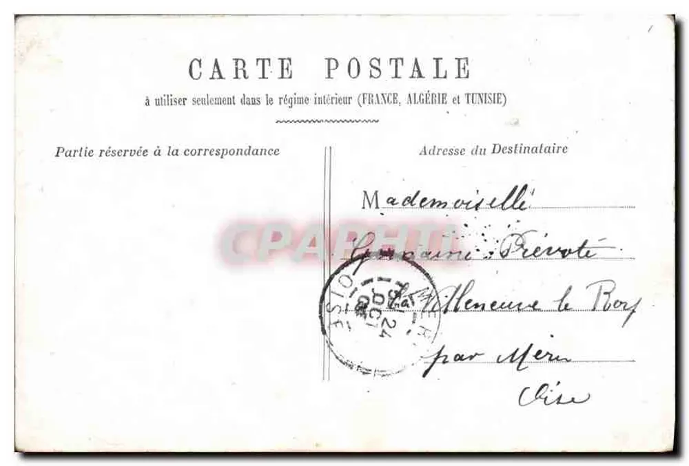 Paris — A Praça da Bastilha — 13 - Verso