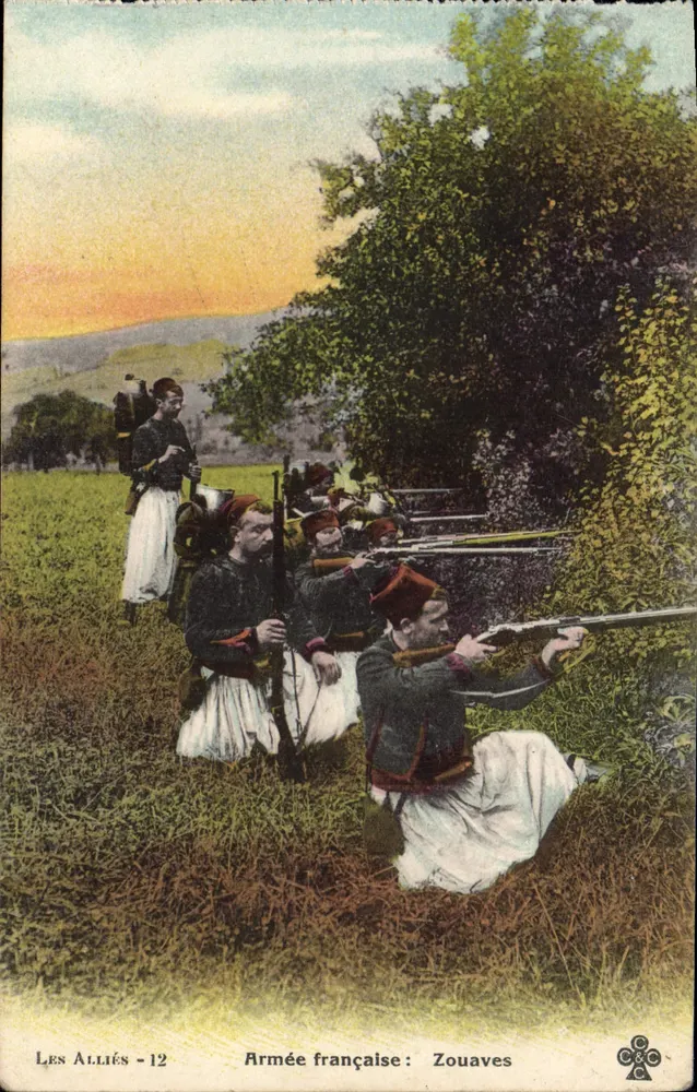 Französische Armee: Zouaves — Die Alliierten - 12 — Verlag nicht sichtbar - Vorderseite