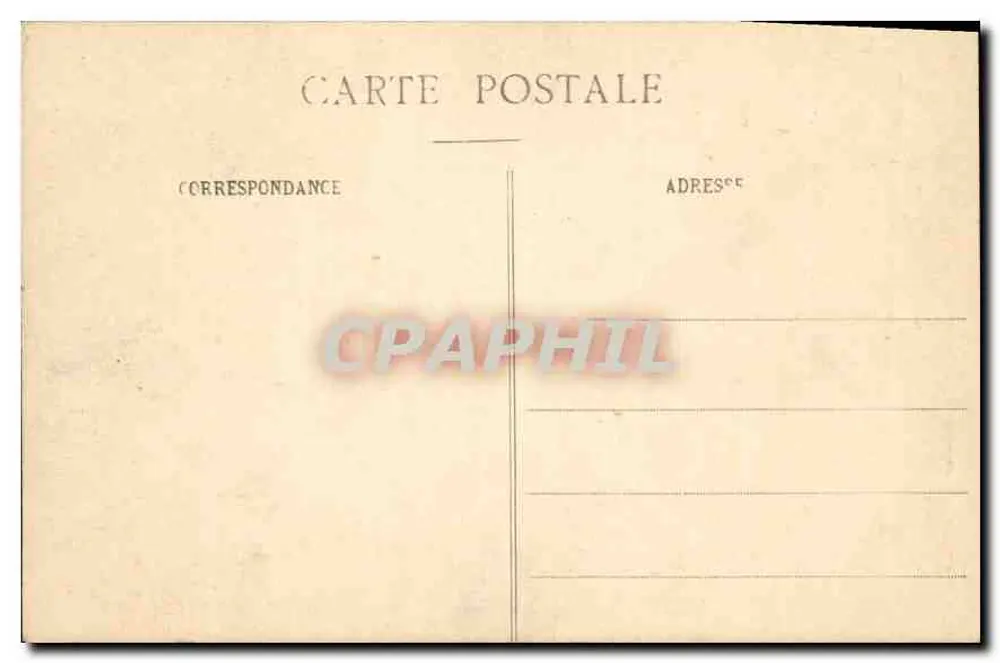 Wald von Fontainebleau — Felswand des Mont Ussy — unbekannter Verlag - Rückseite