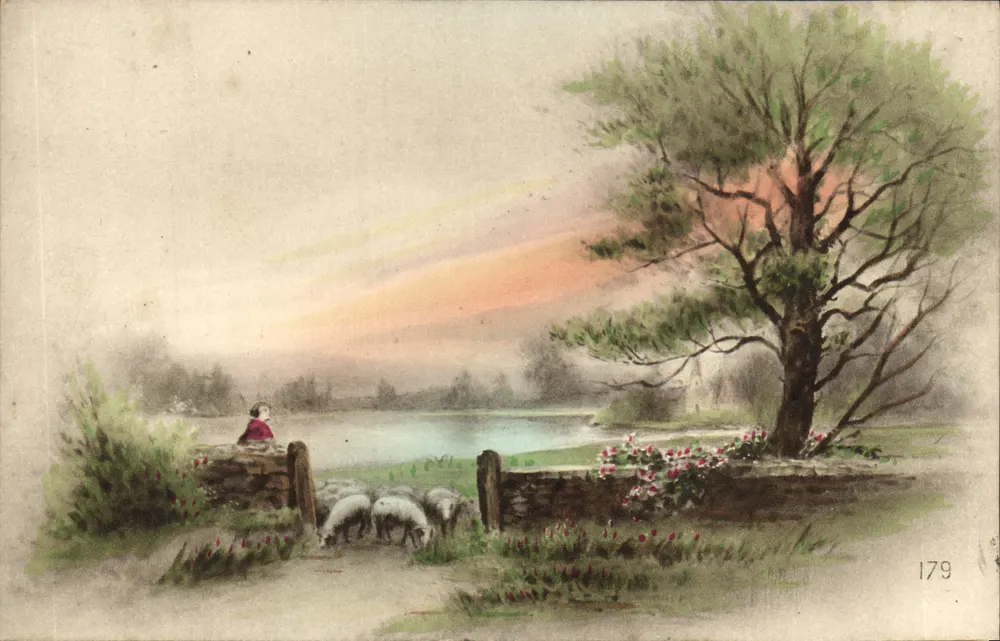 प्रायद्वीपीय दृश्य — ग्रेजर और भेड़ें — अज्ञात एडिटर, श्रृंखला 179 - आगे