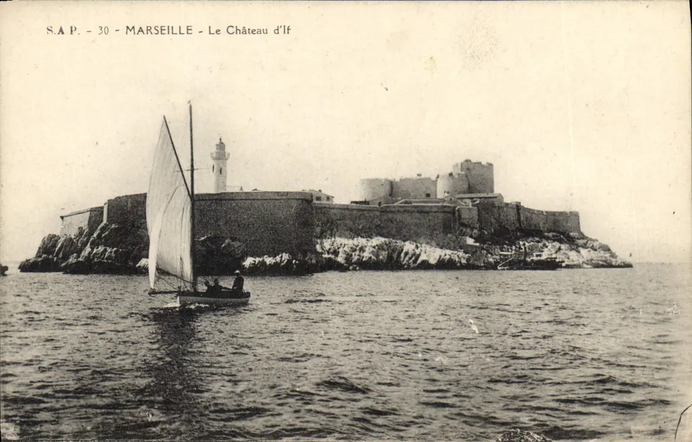 Marselha - O Castelo de If — S.A.P. - 30 - Frente