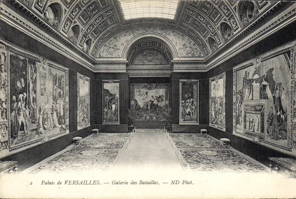 Schloss VERSAILLES — Galerie der Schlachten — ND Pbot. - Vorderseite