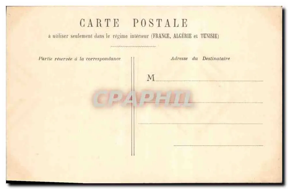 Ponte do Alma — Paris — editor desconhecido, número de série não visível - Verso