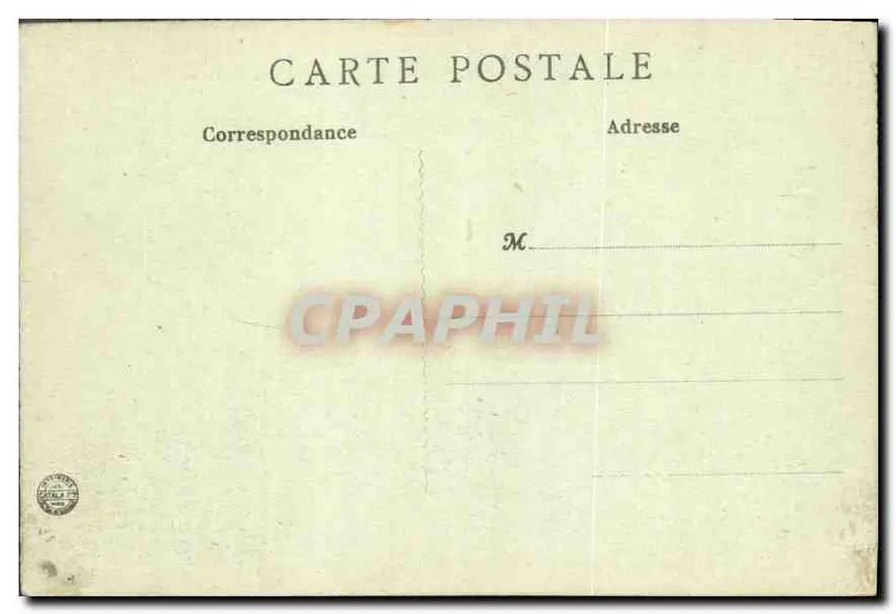 Albert (Somme) — Basilika N.-D. de Brebières, seitliche Ansicht von Osten — G. Lealong, Amiens - Rückseite