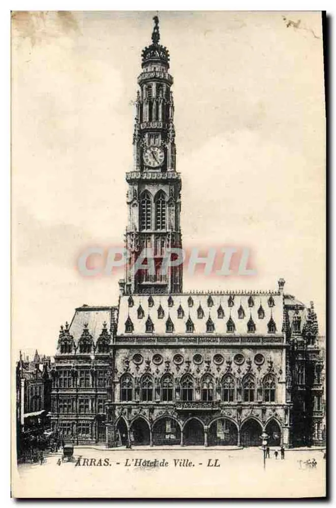 Arras - O Hotel de Ville - LL - Frente