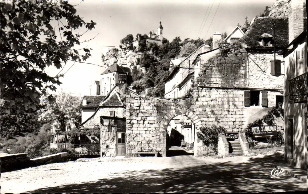 Rocamadour — Eingang zur Stadt — Cie des Arts Photomécaniques - Vorderseite