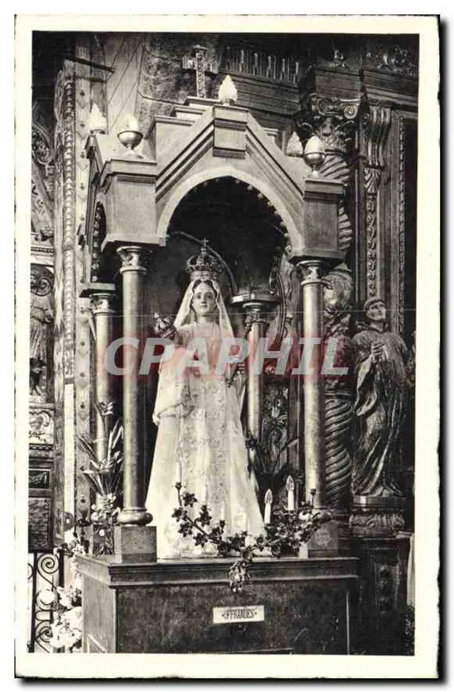 Hyères — Estátua de N.D. de Consolação — Editor N. B. de Consolação, Hyères - Frente