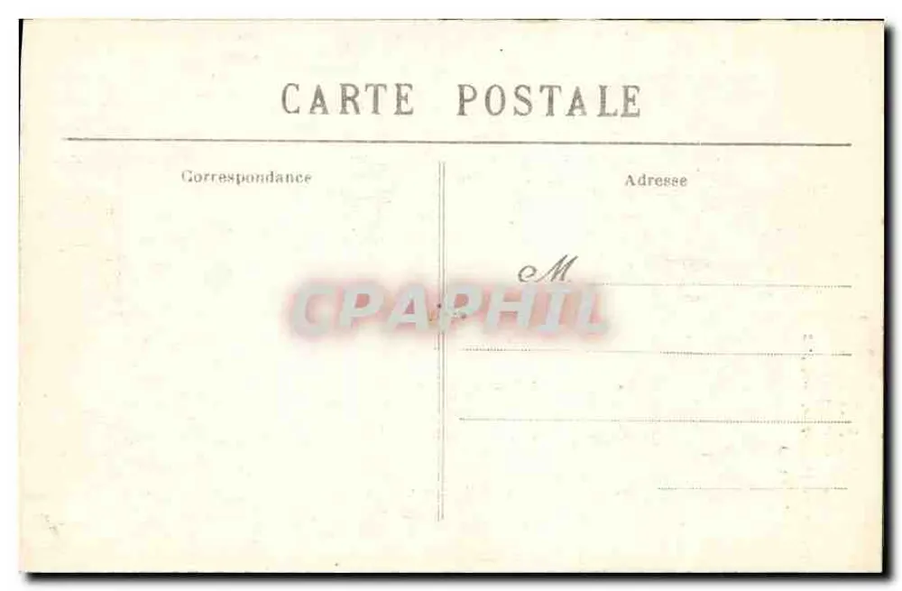 Reims (Marne) — Der linke Portal der Kathedrale nach dem Brand — Alle Skulpturen sind beschädigt — Cliché L. M. — Nr. 25 - Rückseite