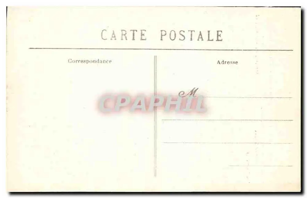 Kathedrale von Reims — Schäden nach dem Bombenangriff 1914 — Cliché L. M. - Rückseite