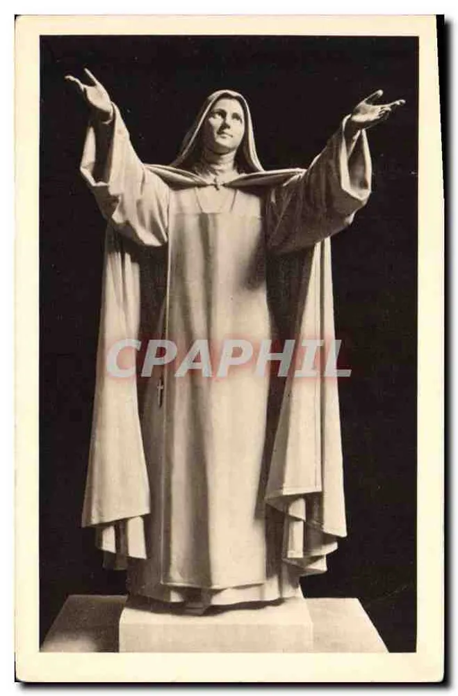 A Cripta — Estátua de Santa Teresinha — Dépagné, Paris - Frente