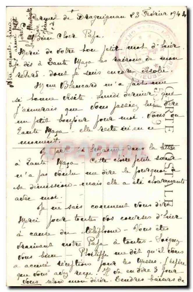 Klooster van de Grande-Chartreuse — Algemene uitzicht — CL.A.V. - Achterkant