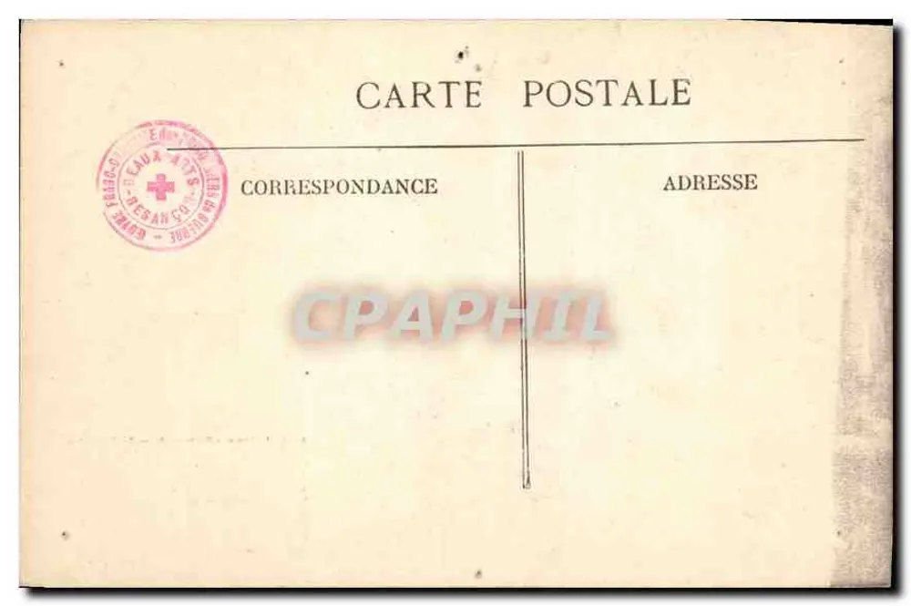 Soldados em terras da França — poema de Georges Ricou — editor: Éditions Caussa-Arts, Perans - Verso
