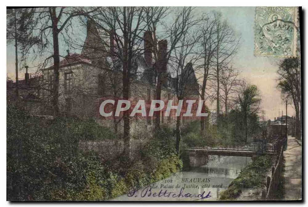 Beauvais — Das Palais de Justice, nördliche Seite — S. Bettichardt, n°102 - Vorderseite