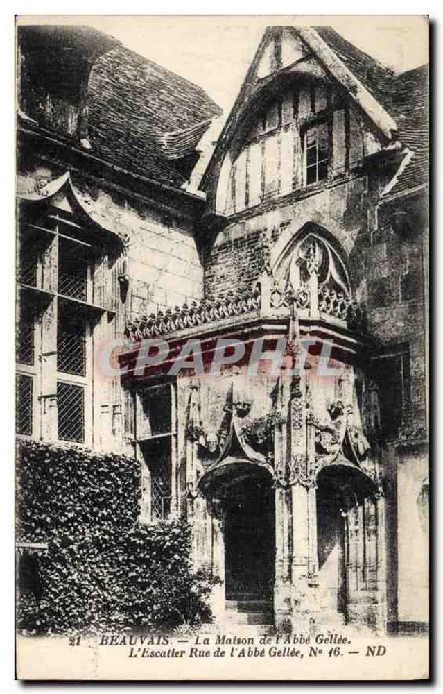 Beauvais — Das Haus des Abbé Gellée — Rue de l'Abbé Gellée, N° 46 - Vorderseite