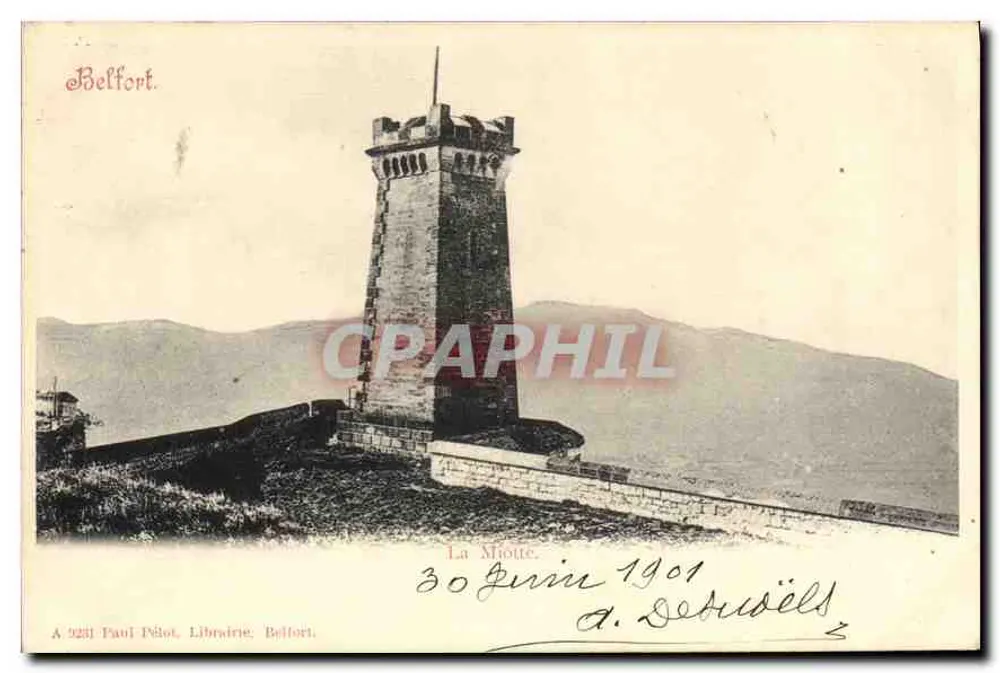 La Miotte — Belfort — Paul Pélot, Livraria, Belfort, n° 5231 - Frente