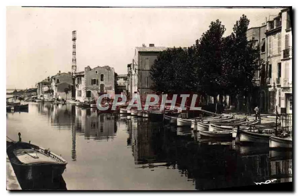 Kanal Saint-Sébastien — Martigues — Edition Photographia Véritable - Vorderseite