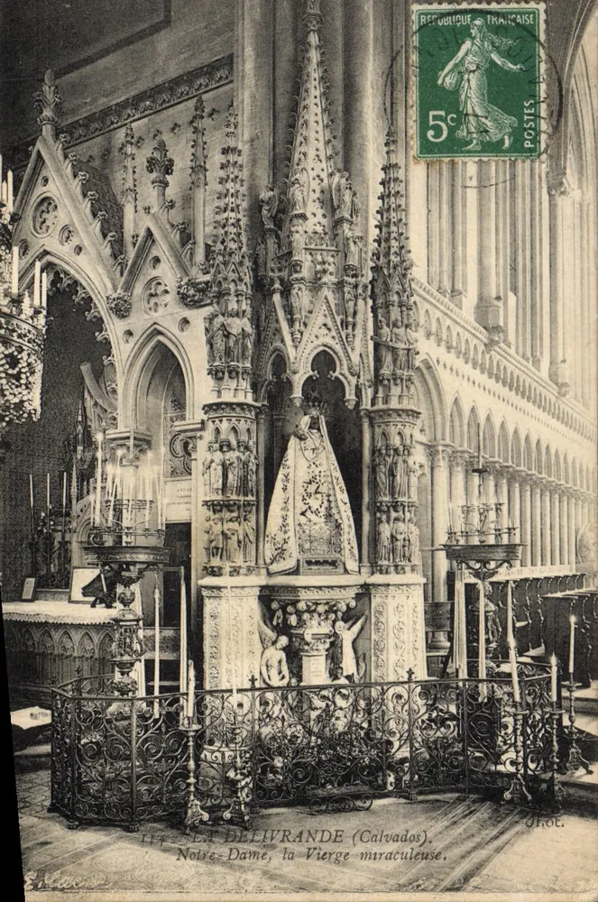 La Délivrande (Calvados) — Notre-Dame, die Gottesmutter — Chot. - Vorderseite