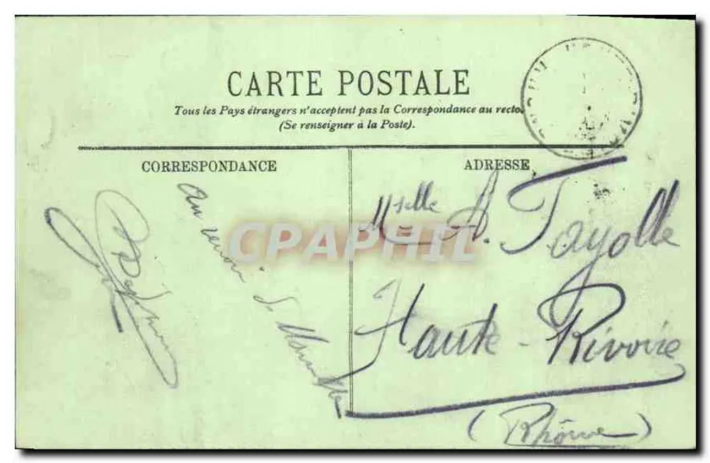 Marseille — Castelo de Longchamp — LL. n°199 - Verso