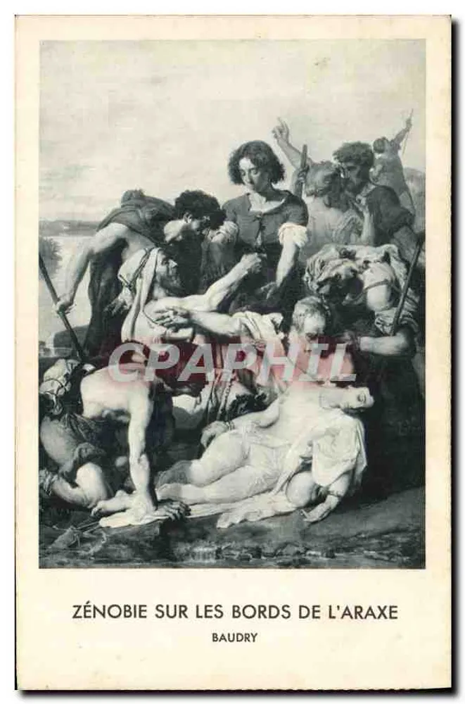 Zénobie às margens do Araxe — Baudry - Frente
