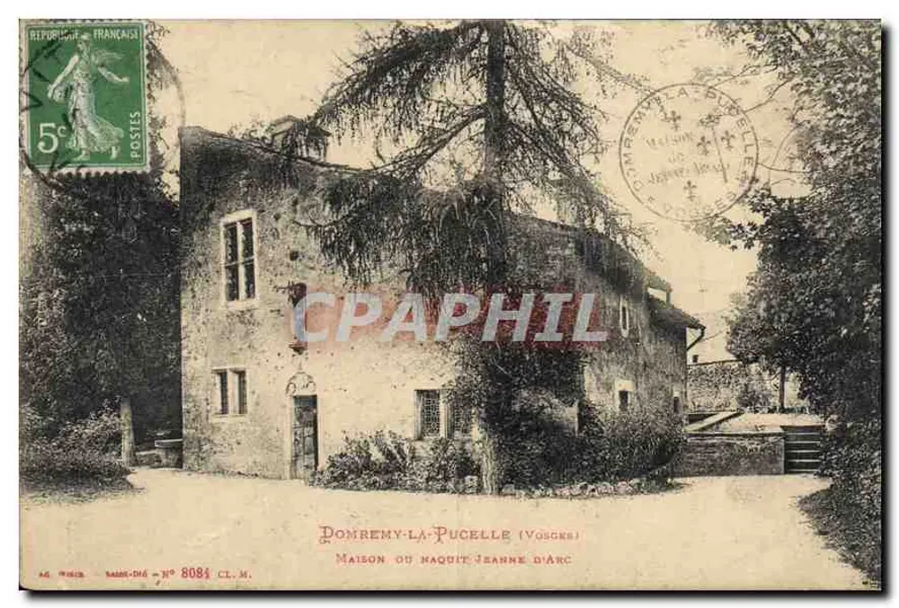Pompremy-la-Pucelle (Vosges) — Haus, in dem Jeanne d'Arc geboren wurde — Ag. Pirel, Nr. 8081 - Vorderseite
