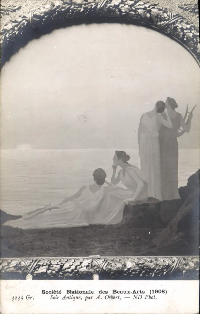 Antikes Abendbild — Société Nationale des Beaux-Arts (1908) — ND Phot. - Vorderseite
