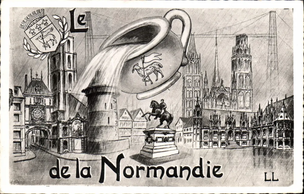 O Dia da Normandia — LL — editor LL - Frente