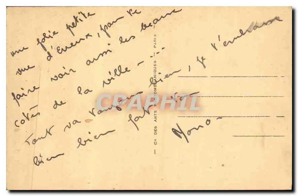 इव्रेक्स — बेफ्रॉई के साथ प्लेस डू बेफ्रॉई — प्रकाशक: फोटोमैकेनिकल कला कं, संख्या 241 - पीछे