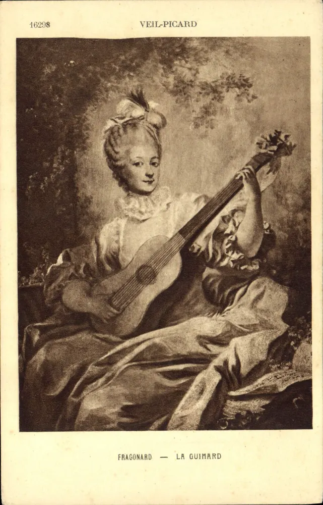 Fragonard — La Guimard — Veil-Picard - Frente