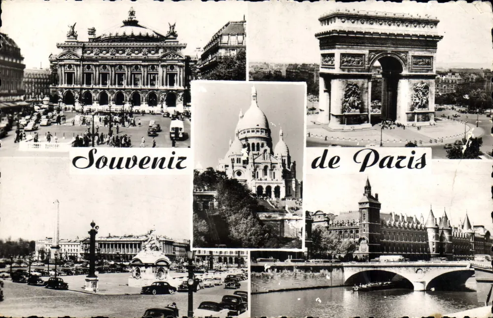 Paris — Recordações de Paris — Edições do Globo, n°101 - Frente