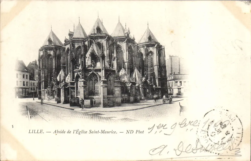 LILLE — Abside da Igreja de São Maurício — ND Pbot - Frente