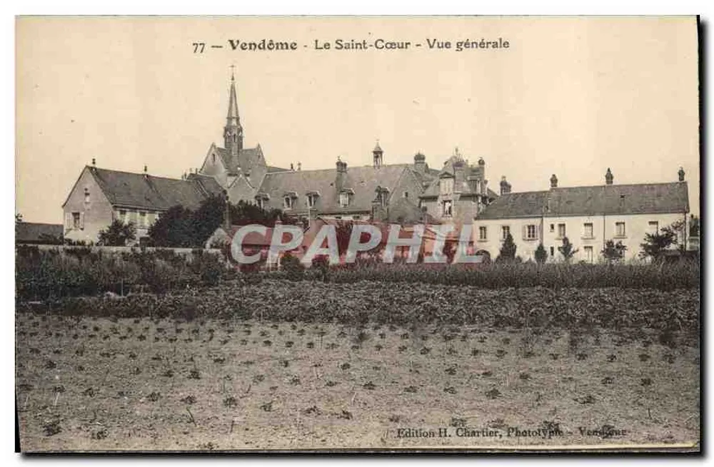 Vendôme - Le Saint-Cœur - Vista geral — Edição H. Chartier, Fototipia, Vendôme - Frente